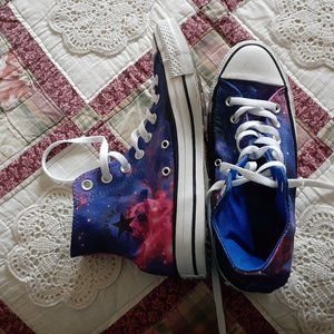 Galaxy High top Converse